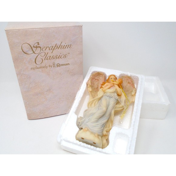 Vintage Seraphim Classics Angel Figurine "Seraphina" #69997 Exclusively by Roman - Picture 1 of 8